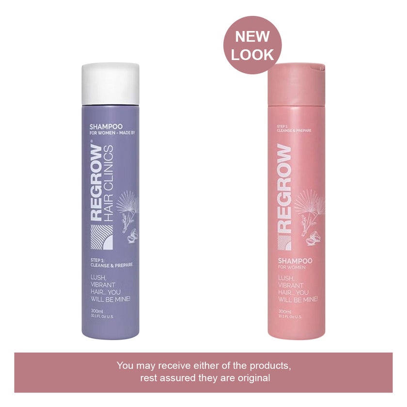 Regrow Step 1 -Cleanse & Prepare Shampoo For Women 300ml