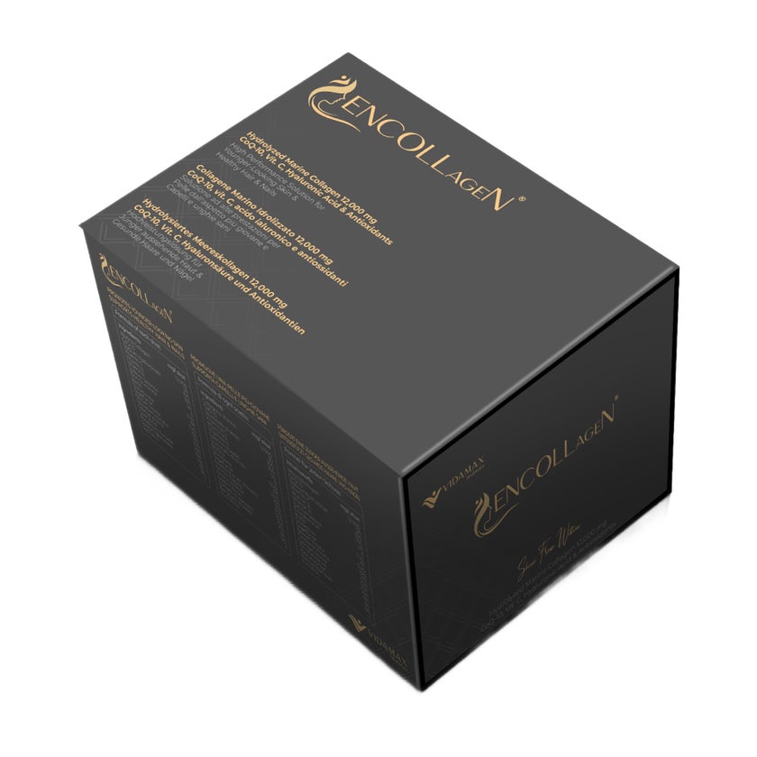 Vidamax Encollagen Collagen Drinkable Shots 50ml, Pack of 10's