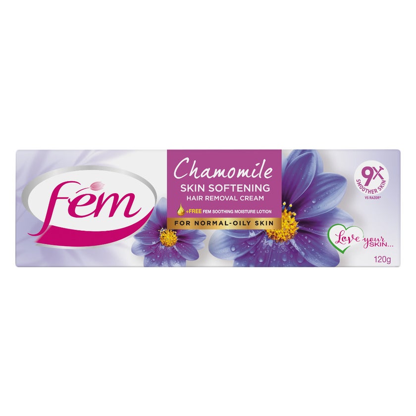 Fem Hair Removal Cream Chamomile 120g