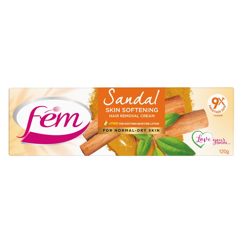 Fem Hair Removal Cream Sandal 120g