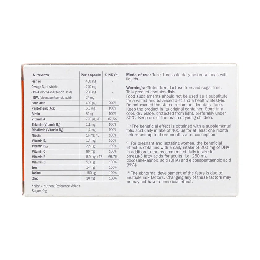 Gestagyn Plus Preconception Support Soft Gelatin Capsules, Pack of 30’s