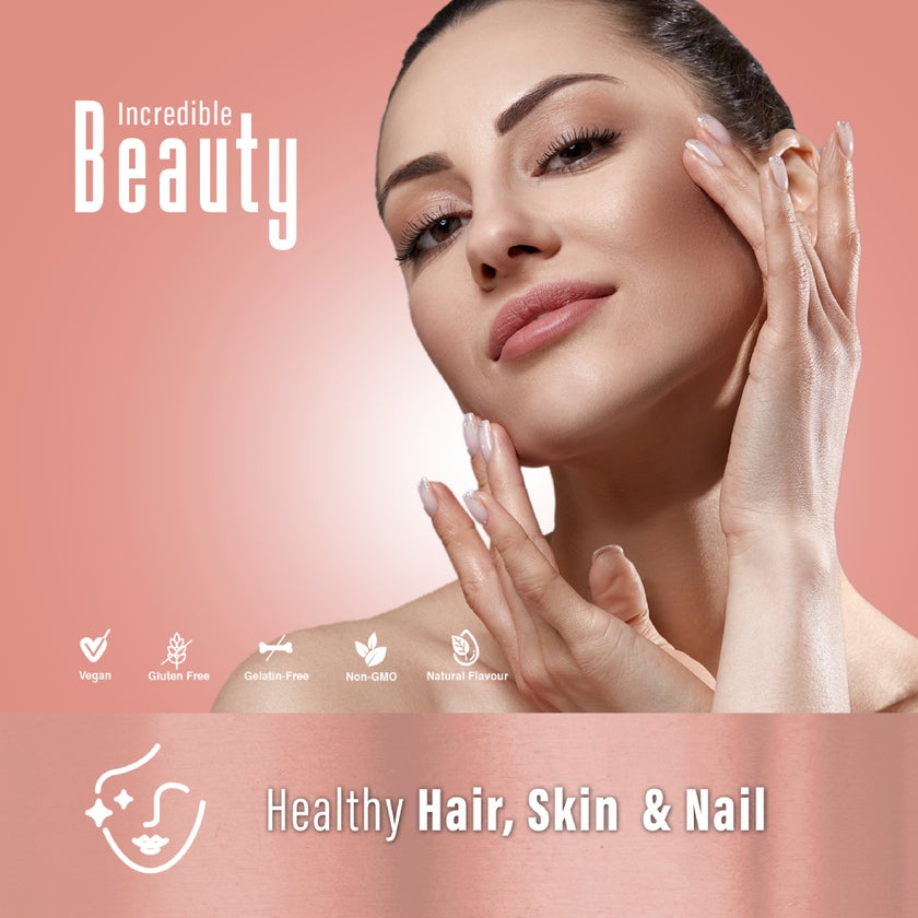 Dr. Gummies Beauty Adult Gummies with Biotin & Antioxidants, Pack of 60's