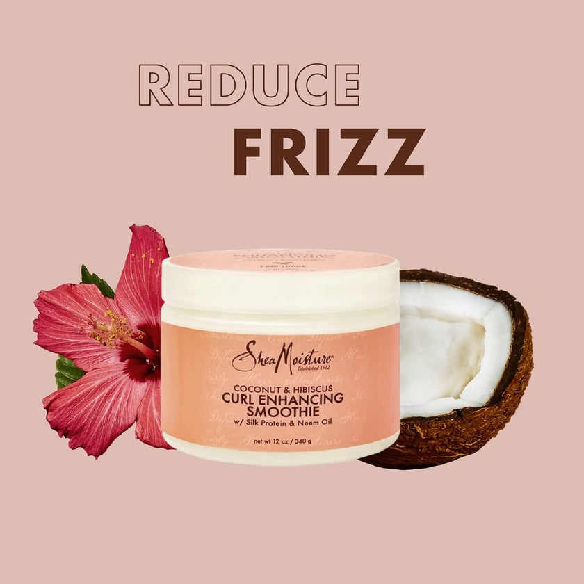 Shea Moisture Coconut & Hibiscus Curl Enhancing Hair Smoothie 340g