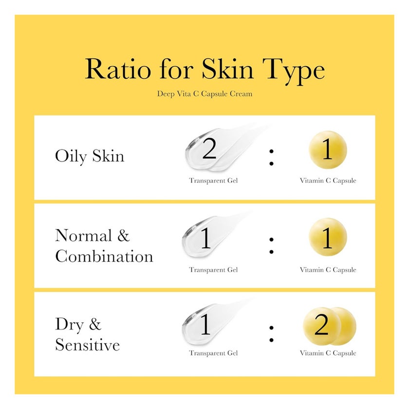 Medicube Deep Vita C Golden Boba Capsule Face Cream 55g