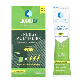 Liquid I.V. Hydration Multiplier Electrolyte Drink Mix - Lemon Ginger Flavor, Pack of 10's