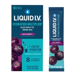 Liquid I.V. Hydration Multiplier Electrolyte Drink Mix - Acai Berry Flavor, Pack of 10's