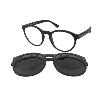 Emporio Armani Men's Sunglasses, Round Shape, Size 52 - 50421W-EA4152