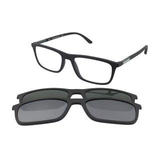 Emporio Armani Men's Sunglasses, Rectangle Shape, Size 55 - 50421W-0EA4160